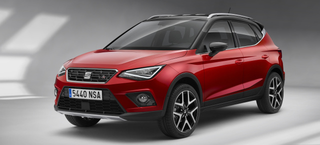 Seat hat den Ateca geschrumpft : Das ist der neue Seat Arona im Ibiza-Format