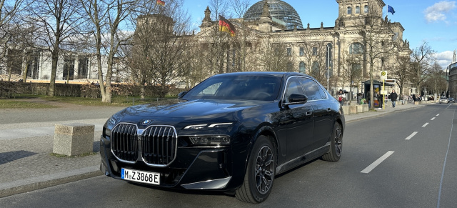 Auf Nummer ganz sicher!: Im Fahrbericht: BMW i7 xDrive 60 Protection