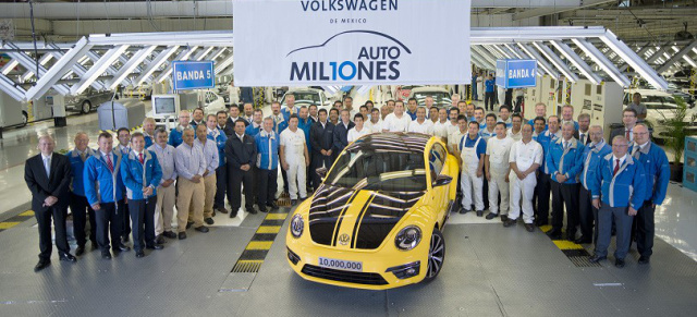 10 Millionen Volkswagen aus Mexiko: Produktionsrekord in Nordamerika