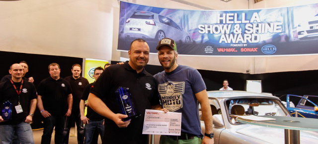 HELLA SHOW & SHINE AWARD 2013  Das sind die Gewinner!: Jens Zweibrück ist der Überraschungssieger beim diesjährigen HSSA. Sein Golf 3 überzeugte das Publikum auf der ESSEN MOTOR SHOW und im World Wide Web.