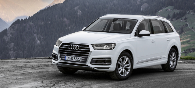 Spar-Q7 kostet 58.000 Euro: Basismodell des Audi Q7 ultra bestellbar