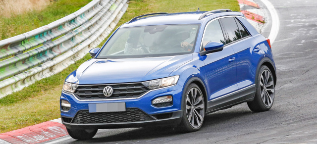 Erlkönig des T-Roc R erwischt: Hier rockt der VW T-Roc R mit 310 PS die Grüne Hölle