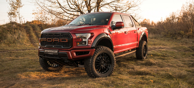 Ein echtes Männerspielzeug : Ford F-150 Raptor mit 520 PS vom GeigerCars