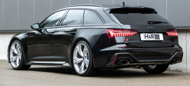 Special Forces: H&R Sportfedern für den neuen Audi RS6 Avant
