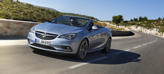 Neuer 1,6-Turbo-Motor mit 200 PS für den Opel Cascada: Modellpflege für den 2014er Cascada  