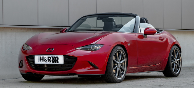 Volles Programm für den agilen Roadster: H&R Sportfedern für den Mazda MX-5