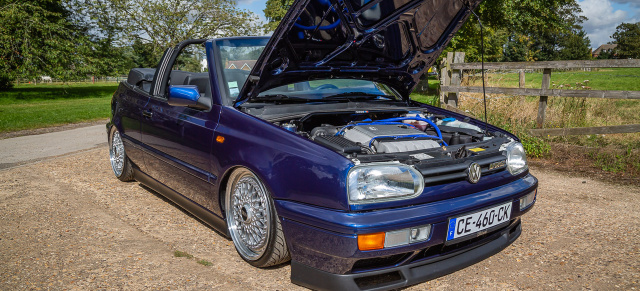 Freundschaftsdienst: VW Golf 3 Cabrio mit VR6-Herztransplantation