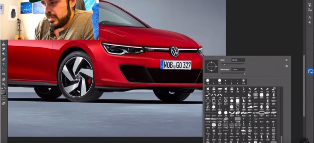 #DeutschlandAchter - Neues Golf 8 GTI-Design gefällig?: VIDEO: Youtuber und Grafiker gestaltet seinen 8er GTI
