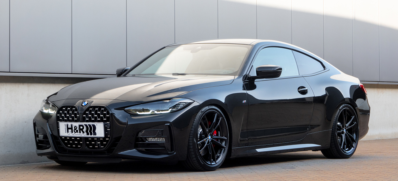 Sportliches Update H&R Fahrwerkskomponenten für den 4er BMW (G22