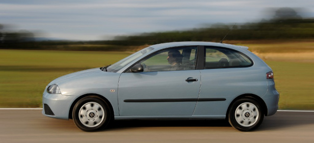 1. Platz: Seat Ibiza Ecomotive: Seat Ecomotive: niedrigster Verbrauch günstigster Preis