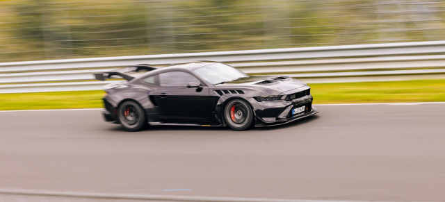 US-Car auf der Nürburgring-Nordschleife: Ford Mustang GTD ist der schnellster US-Sportwagen auf der Nordschleife