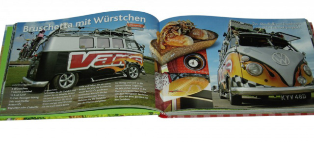 Das Koch-Buch (nicht nur) für Bulli-Fans: Das Original VW Bulli Kochbuch bei Hoffmann Speedster: 80 pfiffige Rezepte,  die nicht nur Bulli-Freunden schmecken!