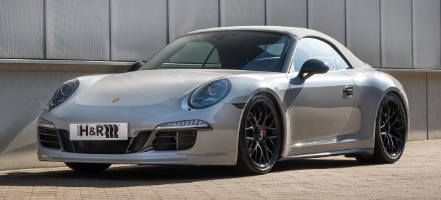 Maximale Performance: Der Porsche 911 Carrera GTS (991) mit H&R Gewindefahrwerk