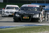 Audi gelingt Titel-Hattrick in der DTM :  Timo Scheider holt Titel mit Platz zwei in Hockenheim - 155.000 Zuschauer erleben spannendes Finale - AUDI AG schreibt ein weiteres Kapitel Motorsport-Geschichte