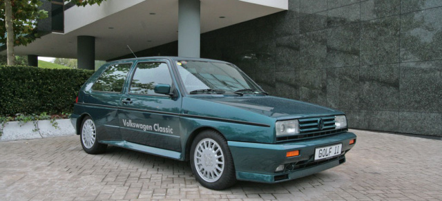 Testfahrt im 210 PS-Rallye Golf mit 16VG60 VW Motorsport-Herz: Rallye Golf mit 16VG60-Maschine in Traumzustand und nur 26tkm