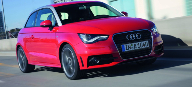 Audi A1 auch als S-Line zu haben: Erster Vorgeschmack auf einen Audi S1?  A1 mit S-Line Paket