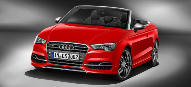 Audi S3 nun auch als Cabrio: 300 PS oben ohne  so kann der Sommer kommen!