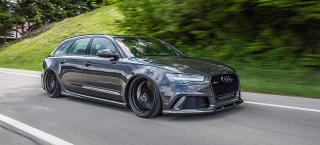 Pampersbomber from Hell: "Gepfefferter" Voll-Carbon Audi RS6 als flotte Familienkutsche