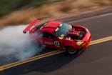 Crash-Video: So etwas passiert selbst einem Drift-Profi : Ryan Tuerck setzt den Toyota GT86 mit Ferrari-Motor gegen die “Wand“