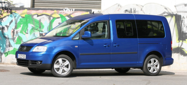 VW Fahrbericht: Der neue Caddy Maxi! (2008): VAU-MAX-Test: VW Caddy Maxi - die Länge macht den Unterschied!