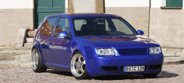 Es geht auch Krüger: Golf 4 Tuning: Golf 4 mit ganz spezieller Highline-Note