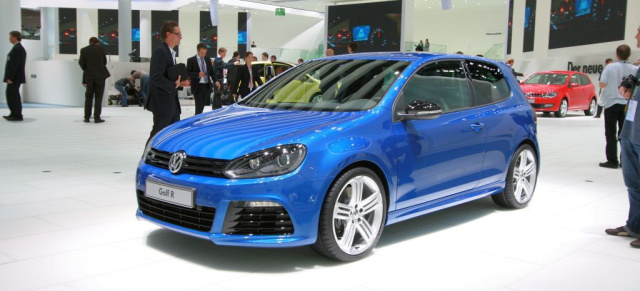 IAA Premiere: Der neue Golf R: Neuer Name neuer Golf! Aus dem R32 wird der Golf R