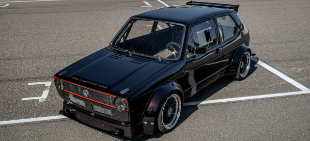 Noch Fragen?: Steinharter VW Golf 1 Bergrenner mit Straßenzulassung und Oettinger-Punch