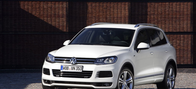 2011er VW Touareg R-Line ist zu bestellen: Erste Bilder vom 2011er Touareg R-Line