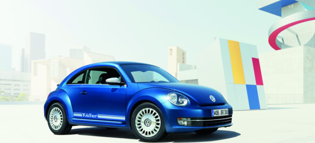 Das Beetle Remix Sondermodell bringt Farbe ins Spiel : Farbe für den Beetle