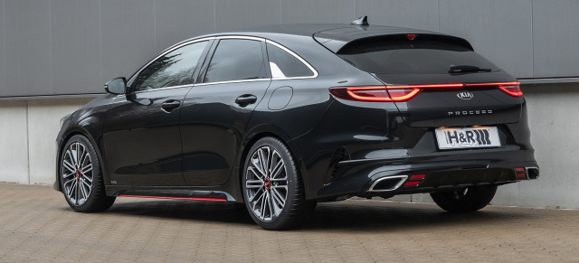 Shooting Brake Dynamikkurs: H&R Sportfedern für den Kia ProCeed