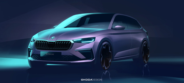 Facelift-Vorschau: Erste Bilder des Skoda Scale und Kamiq Facelifts