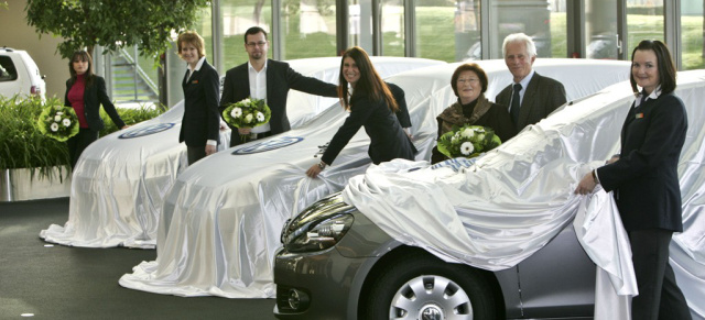 Autostadt liefert die ersten Golf 6 aus: 