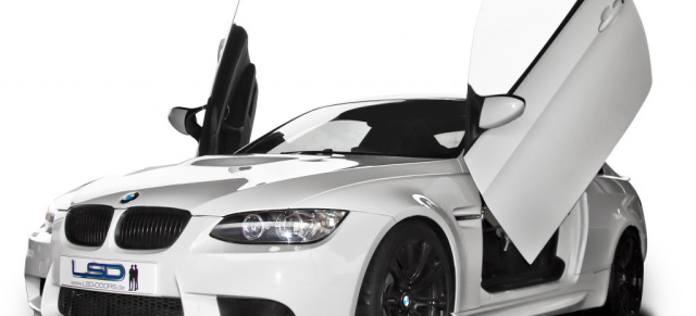 Mehr Flügel für den BMW M3 : LSD-Flügeltüren jetzt für den Sportler erhältlich