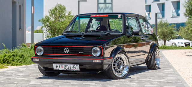 Fahrspaß und Drehmoment satt: VW Golf 1 mit Custom-Felgen, TDI-Power und 390 Nm