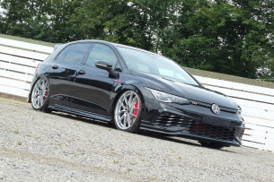 Überlebt jede Polizeikontrolle: Nachgeschärfter VW Golf 8 GTI Clubsport mit stufenlosem Tiefeneffekt