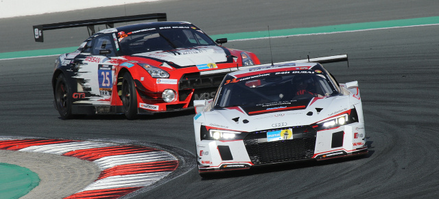 Hankook 24h von Dubai mit dem Team Car Collection: Tag und Nacht Vollgas mit dem neuen Audi R8 LMS in der Wüste!