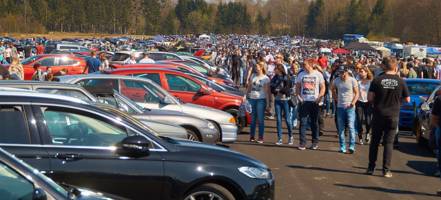 Die Treffen-Sasion 2017 ist eröffnet! : Volle Bude beim Frühlingserwachen auf dem Flugplatz Meinerzhagen