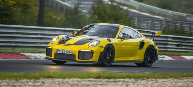 Fast-Lap-Video – Keiner ist schneller! : Porsche GT2 RS stellt neuen Rekord auf der Nordschleife auf