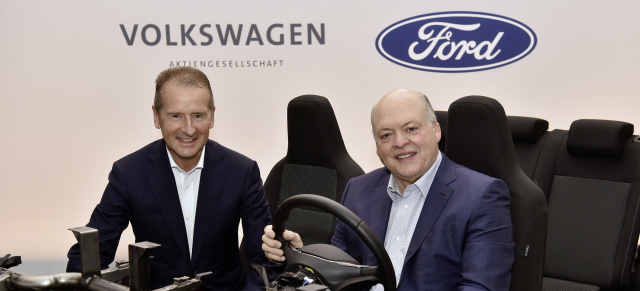 Beschlossene Sache: Ford und Volkswagen – zukünftig gemeinsam autonom und elektrisch