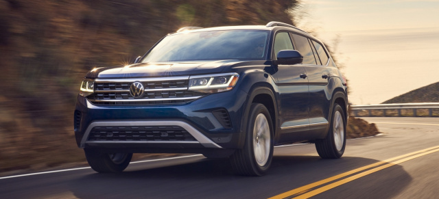 Der neue VW Atlas (2020): Volkswagen spendiert dem Atlas kleine Updates