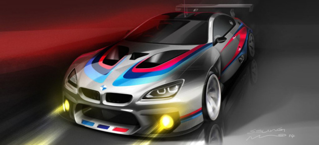 Ablösung für den BMW Z4 GT3 kommt 2016: BMW Motorsport entwickelt BMW M6 GT3 für die Saison 2016.