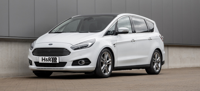 H&R Sportfedern für den Ford S-Max: Fit für die Streife