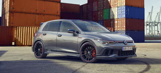 GTI Edition 45 – VW Golf 8 GTI als Sondermodell: Happy Birthday - Golf GTI „Clubsport 45“