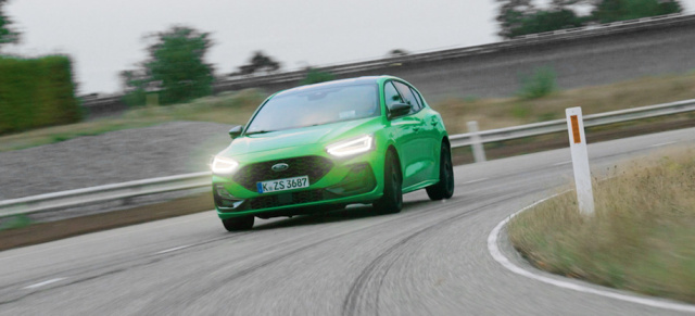 Noch einmal träumen im Ford Focus ST: Im 2023er Ford Focus mit Track-Pack auf der Rennstrecke