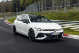 Mit Video: Golf GTI EDITION 50: Schnellster Serien-VW aller Zeiten: GTI-Jubiläumsmodell setzt Nordschleifen-Rekord mit 07:46:13 Minuten – Weltpremiere am 20. Juni beim 24h-Rennen