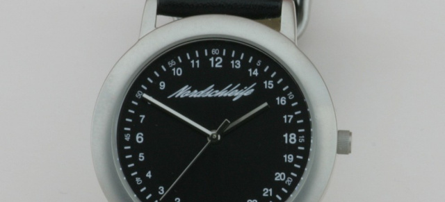 Die Nordschleife: Armbanduhr mit 24h-Zifferblatt : Ein echtes Muss für alle Nordschleifen-Fans