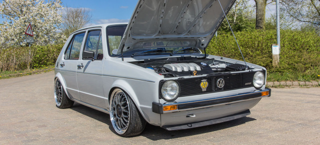 Golf 1 mit 250 PS und Fiat-Lack: Ein bißchen TDI schadet nie