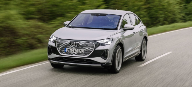 Erste Fahrt im neuen Audi Q4 e-tron 50 Sportback Quattro: Audi Q4 e-tron im Fahrbericht