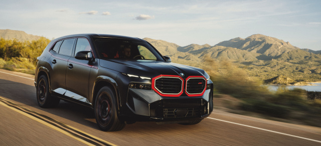BMW XM Red Label PHEV (2024) Neuvorstellung: Süffiger Nachbrenner