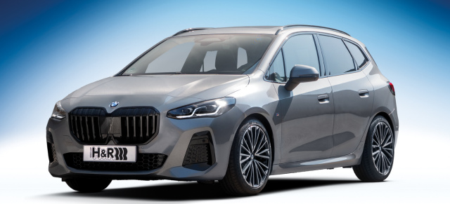 The better Two: Der Active Tourer von BMW mit H&R Sportfedern